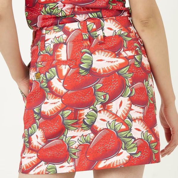 【 SALE 】 LOUDMOUTH ( ラウドマウス ) レディース インナー付きスカート | スカート | ゴルフ | ゴルフウェア | ツイル素材 | UV | ストレッチ | らうどまうす | 763351 | 派手 | 可愛い