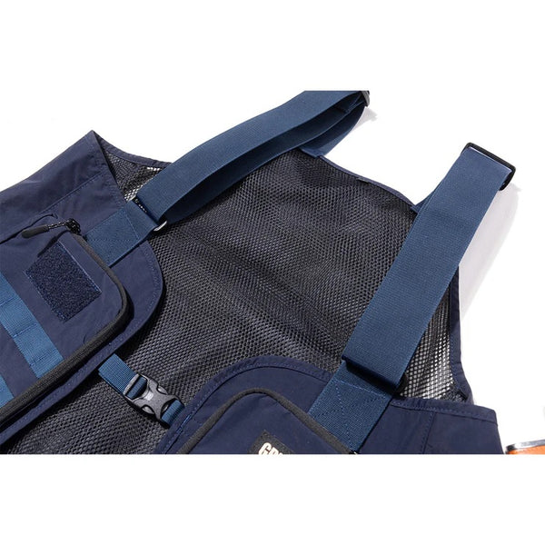 GRIP SWANY ( グリップスワニー ) 【 GSMV0020 】 GS FIELD MOLLE VEST | ベスト | キャンプ |アウトドア | レジャー | 釣り | ナイロン100% | メッシュ | ぐりっぷすわにー