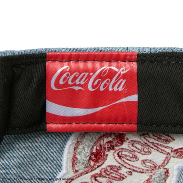 NEW ERA ( ニューエラ ) 9FIFTY Coca-Cola コカ･コーラ コカコーラ ウォッシュドデニム デニムキャップ 9FIFTYキャップ ベースボールキャップ キャップ 帽子 メンズキャップ レディースキャップ ユニセックス キャップ コカコーラキャップ Coca-Colaキャップ 15154801
