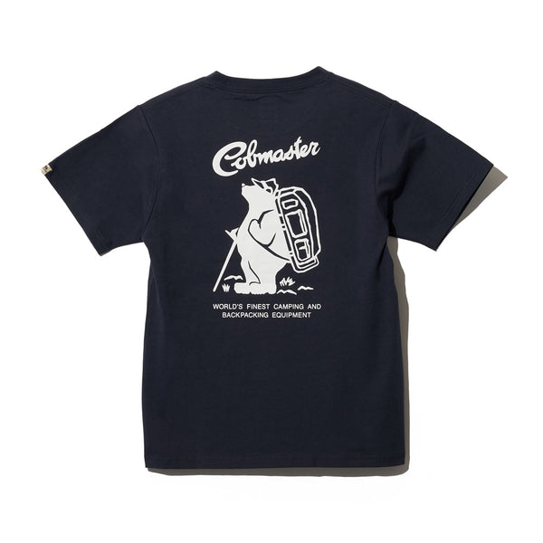 COBMASTER ( コブマスター ) COB BACK LOGO TEE 7251 | シャツ | 半袖 | バックプリント | シンプル | アウトドア | レジャー | トップス | ウェア | 81148900 | Tシャツ | 定番 | 綿100％ | ユニセックス | こぶますたー | カジュアル