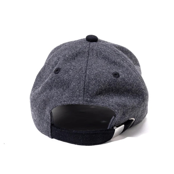 GRIP SWANY ( グリップスワニー ) 【 GSUA-093 】 WOOL FLANNEL CAP | 帽子 | キャップ | オシャレ | 秋 | 冬 | ウール | シンプル | ベースボールキャップ | スタンダード | アウトドア | レジャー | お出かけ | 日よけ | ぐりっぷすわにー