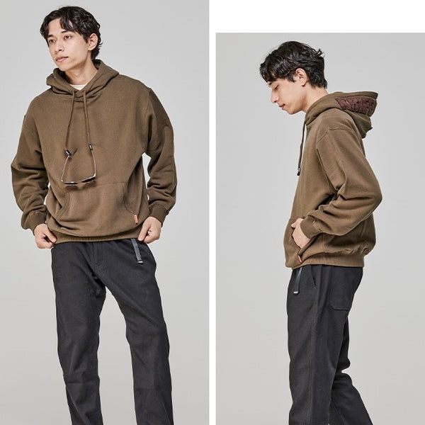 KRIFF MAYER ( クリフメイヤー ) サガラ刺繍裏起毛パーカー ( フードロゴ ) 2523107 | 長袖 | フード | パーカー | メンズ | コットン | シンプル | 裏起毛 | レディース | ユニセックス | 着やすい | 冬 | 秋 | くりふめいやー