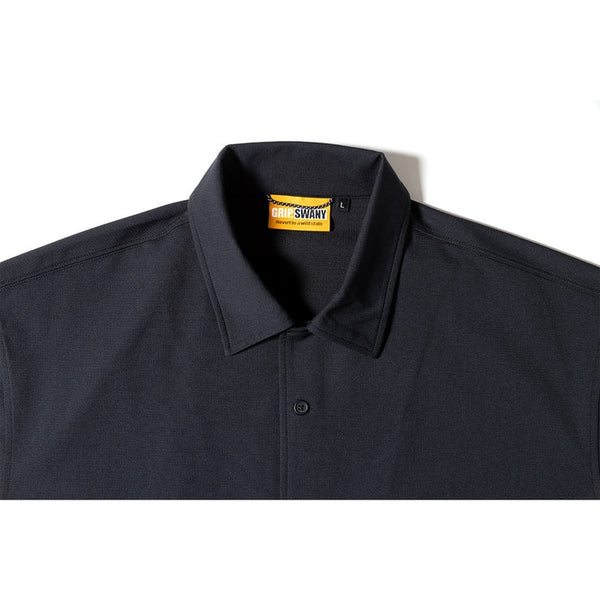 GRIP SWANY ( グリップスワニー ) 【 GSMSH0015 】 GS AIRFLOW SHIRT | シャツ | 半袖シャツ | 襟付き | 速乾性 | 通気性 | アウトドア | レジャー | キャンプ | ポリエステル100% | スマホ入れ | ぐりっぷすわにー