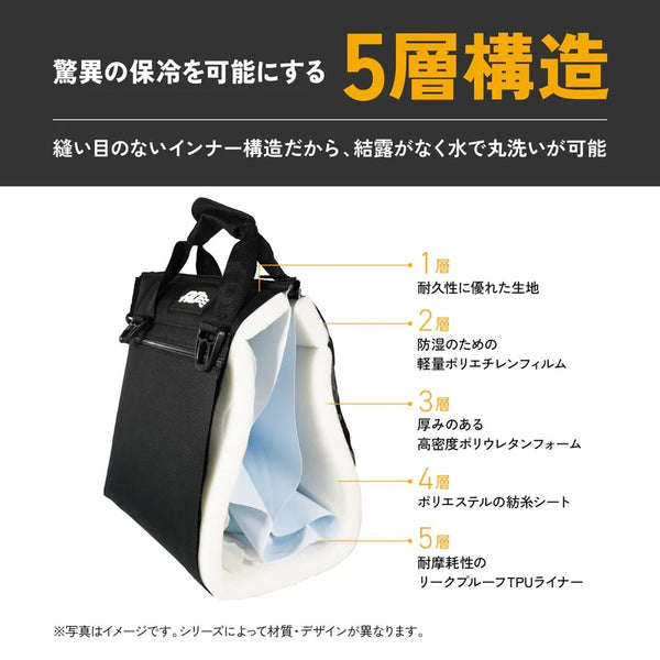 AO Coolers ( エーオークーラーズ ) 9パック キャンバス ソフトクーラー | クーラー | クーラーバッグ | ソフトクーラー | 運動会 | ピクニック | キャンプ | アウトドア | レジャー | 8.5L | 定番