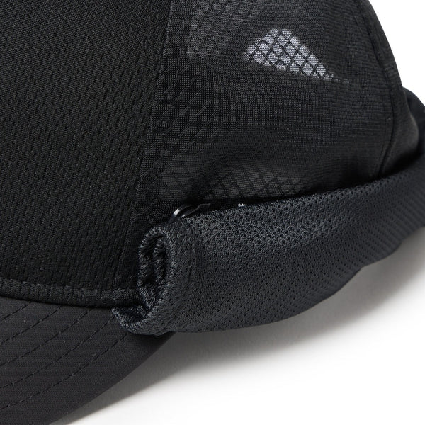 NEW ERA ( ニューエラ ) 9THIRTY サンシェード Tech Multi Mesh ブラック | アウトドア | 帽子 | キャップ | メッシュ | 通気性 | キャンプ | 登山 | レジャー | ユニセックス | ポリエステル | 首 | 日よけ | 14774412 | にゅーえら