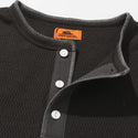 KRIFF MAYER ( クリフメイヤー ) ハニカムワッフルヘンリーロンT メンズ 長袖Tシャツ ロンT ヘンリーネック ワッフル サーマル 無地 カジュアル アメカジ ミリタリー インナー トップス ラウンド裾 リブ袖 ヴィンテージ 秋冬春 アウトドア キャンプ デイリー 2517820