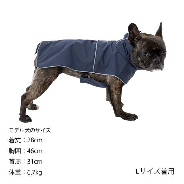 MANDARINE BROTHERS ( マンダリンブラザーズ ) RAIN JACKET | ウェア | 犬 | ドッグウェア | レインジャケット | カッパ | 雨 | 散歩 | 撥水 | オシャレ | シンプル | 愛犬 | メッシュ | オールシーズン | 梅雨 | まんだりんぶらざーず