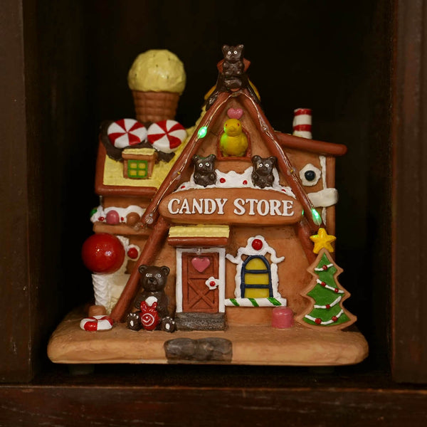 DULTON ( ダルトン ) LED BRILLIANT HOUSE LED ブリリアント ハウス キャンディーストア キャンディーショップ | オブジェ | 光る | インテリア | クリスマス | 置物 | プレゼント | ギフト | X24-0721 | X24-0722 | だるとん