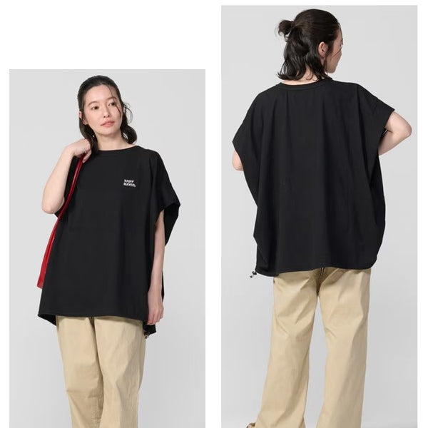 KRIFF MAYER ( クリフメイヤー ) 夏季GO!Tチュニック | LADYS | W2555113 | 半袖 | レディース | 春夏 | 着回し | 体型カバー | カジュアル | ロング丈 | 涼しい | 軽量 | ナチュラル | 無地 | デイリー | ラクちん | くりふめいやー