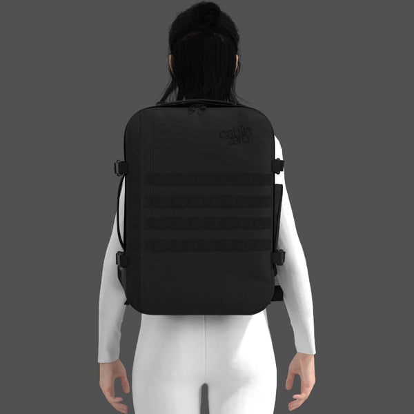 CABINZERO ( キャビンゼロ ) ミリタリーバックパック MILITARY STYLE 36L | アブソリュートブラック | CZ-181401 | CZ-181403 | ミリタリーグリーン | アウトドア | 旅行 | キャンプ | トラベル | きゃびんぜろ