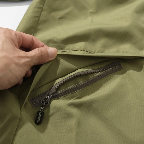 KRIFF MAYER ( クリフメイヤー ) 花粉ドロップフードジャケット | MENS | 2537805 | メンズ | ジャケット | 上着 | アウター | マウンテンパーカー | 撥水 | 防汚 | 春服 | アウトドア | キャンプ | ポリエステル | くりふめいやー