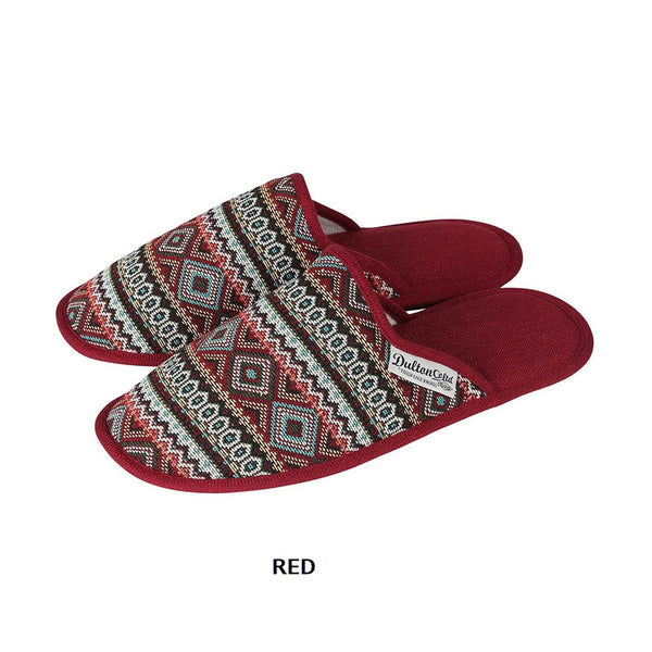 DULTON ( ダルトン ) SLIPPERS SAMOA スリッパ サモア | メンズ | レディース | 履物 | 室内 | 家 | 来客 | 自宅 | 織り柄 | サモア柄 | ルームシューズ | 袋付 | 旅行 | 行事 | 持ち運び | 携帯 | RN-0783 | だるとん