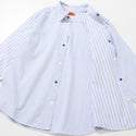 KRIFF MAYER ( クリフメイヤー ) 袖リブハッピーシャツ | MENS | 2536301 | 長袖シャツ | 長袖 | ウェア | メンズ | 春 | ストライプ | チェック | トップス | インナー | アウトドア | お出かけ | 胸ポケット | くりふめいやー | カジュアル