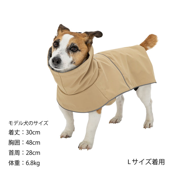 MANDARINE BROTHERS ( マンダリンブラザーズ ) RAIN JACKET | ウェア | 犬 | ドッグウェア | レインジャケット | カッパ | 雨 | 散歩 | 撥水 | オシャレ | シンプル | 愛犬 | メッシュ | オールシーズン | 梅雨 | まんだりんぶらざーず