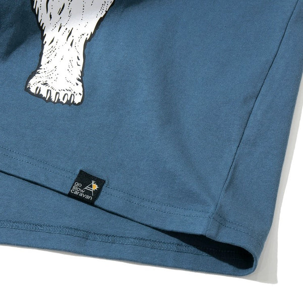 go slow caravan ( ゴースローキャラバン ) USA/C 餃子クマ TEE | MENS | WOMENS | シャツ | Tシャツ | ウェア | トップス | 半袖 | プリントT | クマ | 中華 | 可愛い | 341913 | カジュアル