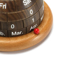 DETAIL ( ディテール ) Dome Perpetual Calendar | ドーム パーペチュアル カレンダー | 万年カレンダー | カレンダー | 置き型 | 可愛い | 木 | シンプル | プレゼント | ウォルナット | ずっと使える | H0126 | でぃてーる