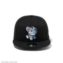 NEW ERA ( ニューエラ ) 9FIFTY ドラえもん キャップ | ブラック | クローム | 帽子 | 日よけ | ユニセックス | サイズ調整 | フラットバイザー | アウトドア | キャンプ | アジャスタブル | 14935422 | 14935421 | にゅーえら
