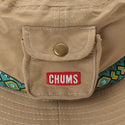 CHUMS ( チャムス ) フェスハット | 帽子 | ハット | 撥水 | UVカット | メッシュ | 蒸れにくい | アウトドア | キャンプ | レジャー | 登山 | ハイキング | ユニセックス | 紫外線対策 | 刺繍 | ちゃむす | CH05-1469