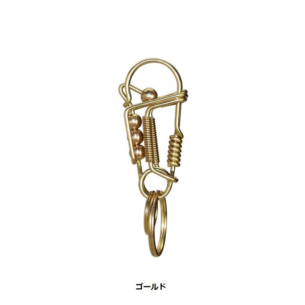 DETAIL ( ディテール ) Metal Wire Carabiner メタル ワイヤー カラビナ | コッパー | シルバー | ゴールド | ブラック | 登山 | アウトドア | キャンプ | かっこいい | プレゼント | ギフト | シンプル | 3726 | でぃてーる