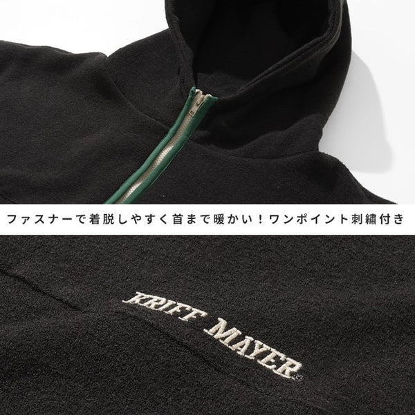 KRIFF MAYER ( クリフメイヤー ) ブークレジップパーカー | LADYS | レディース | W2517832 | 軽い | 暖かい | 羽織り | パーカー | 秋 | 冬 | 裏起毛 | 体型カバー | カジュアル | くりふめいやー