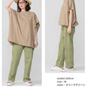 KRIFF MAYER ( クリフメイヤー ) 楽のびストレートペインターパンツ | LADYS | W2555118 | レディース | ロングパンツ | パンツ | 伸縮 | 軽い | 伸びる | ゴム | オシャレ | 体型カバー | ストレッチ | アウトドア | キャンプ | くりふめいやー