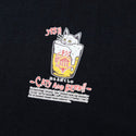 go slow caravan ( ゴースローキャラバン ) RAY綿 猫と麦酒TEE ～ 麦酒風呂2 ～ MENS | メンズ | WOMENS | レディース | シャツ | 半袖 | ウェア | トップス | ドライタッチ | プリントT | Tシャツ | 342611 | カジュアル