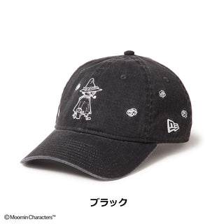 NEW ERA ( ニューエラ ) 9TWENTY Moomin Flower スナフキン イタリアンウォッシュ ムーミン キャップ 帽子 コラボ キャラクター メンズ レディース ユニセックス 男女兼用 カジュアル おしゃれ ウォッシュ加工 日常使い 15154846 15154847