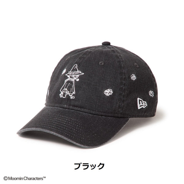 NEW ERA ( ニューエラ ) 9TWENTY Moomin Flower スナフキン イタリアンウォッシュ ムーミン キャップ 帽子 コラボ キャラクター メンズ レディース ユニセックス 男女兼用 カジュアル おしゃれ ウォッシュ加工 日常使い 15154846 15154847