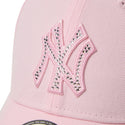 NEW ERA ( ニューエラ ) 9FORTY Rhinestone ラインストーン ニューヨーク・ヤンキース ブラック | ピンク | グレー | 帽子 | キャップ | 日よけ | ポリエステル | サイズ調整 | 14942634 | 14242633 | 14942635 | にゅーえら