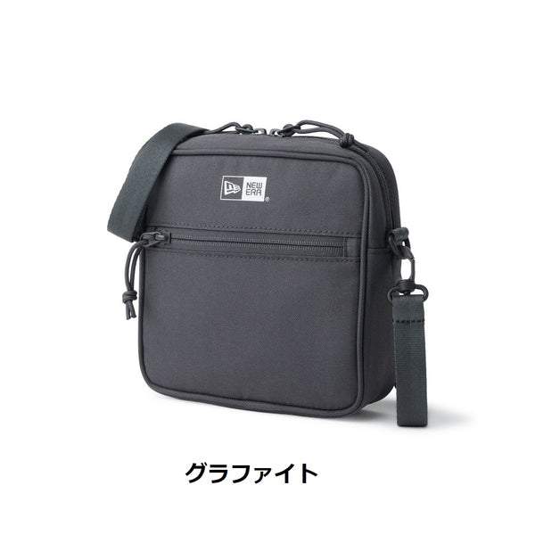 NEW ERA ( ニューエラ ) スクエア ショルダーポーチ 1.5L | ショルダーバッグ | シンプル | お出かけ | アウトドア | ミニバッグ | 小さめ | ボディバッグ | 四角い | ポリエステル | ユニセックス | にゅーえら