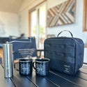 5050WORKSHOP ( フィフティフィフティワークショップ ) PORTABLE COFFEE SET Ver.2 | コーヒー | コーヒーセット | アウトドア | キャンプ | BBQ | ピクニック | コーヒーミル | ドリッパー | マグカップ | セット | TR025-5WS-4373 | TR025-5WS-4374