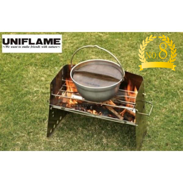 UNIFLAME ( ユニフレーム ) 焚き火鍋 26cm | 鍋 | アウトドア | キャンプ | 調理器具 | 料理 | ファミリーキャンプ
