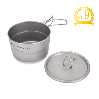 ROTHCO ( ロスコ ) チタン蓋付きクッカー(戦闘飯盒2型スタッキング可) 41035