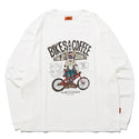 KRIFF MAYER ( クリフメイヤー ) クリフラビットロンT ( 自転車 ) 2517806 | シャツ | ウェア | Tシャツ | 長袖 | 秋服 | 冬服 | メンズ | レディース | ユニセックス | 綿 | プリントT | くりふめいやー | オシャレ