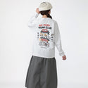 CHUMS ( チャムス ) アカアシサカバブラッシュドロングスリーブTシャツ 長袖Tシャツ ロンT メンズ レディース オーバーサイズ カジュアル アウトドア キャンプ トップス コットン 綿100% ブービーバード アカアシサカバ 秋冬 春 トレーナー