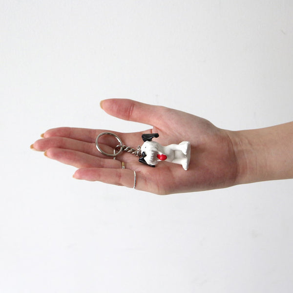 DETAIL ( ディテール ) Alfred Fischer Keyring アルフレッド フィッシャー キーリング | キーホルダー | キーケース | 鍵 | アクセサリー | 動物 | ネコ | 猫 | イヌ | 犬 | ペット | ペンギン | ブタ | 豚 | H0164 | でぃてーる