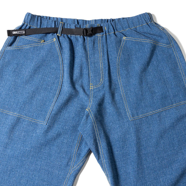 GRIP SWANY ( グリップスワニー ) 【 GSMP-068 】 DENIM-LIKE PANTS LOOSE FIT | メンズ | ボトムス | ズボン | 長ズボン | ロングパンツ | おしゃれ | キャンプ | アウトドア | レジャー | 速乾 | UVカット | ワイドテーパード | ぐりっぷすわにー
