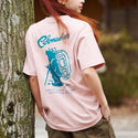COBMASTER コブマスター 吸水速乾 抗菌防臭 ベーシック Tシャツ 半袖 メンズ スタンダードロゴ クルーネック 綿100% アウトドア キャンプ カジュアル スポーツ 春 夏 UV対策 インナー トップス