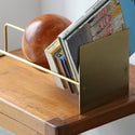 DETAIL ( ディテール ) Slope Bookend " Gold "スロープブックエンド " ゴールド " | 無垢材 | ボール フレーム | 本を飾る | 本立て | 木製ボール | オシャレ | シンプル | 存在感 | H0091GD | でぃてーる