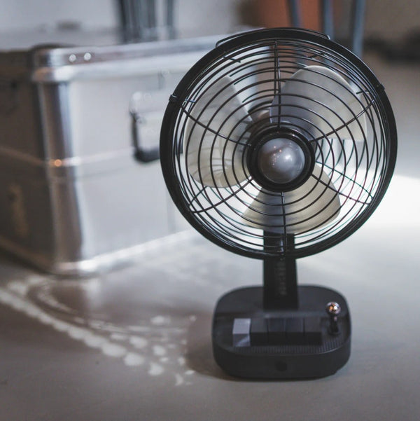 5050WORKSHOP ( フィフティフィフティワークショップ ) RETRO DESKTOP FAN | 扇風機 | コードレスファン | 卓上 | レトロ | アウトドア | キャンプ | 持ち運び | TR2-5WS-4481