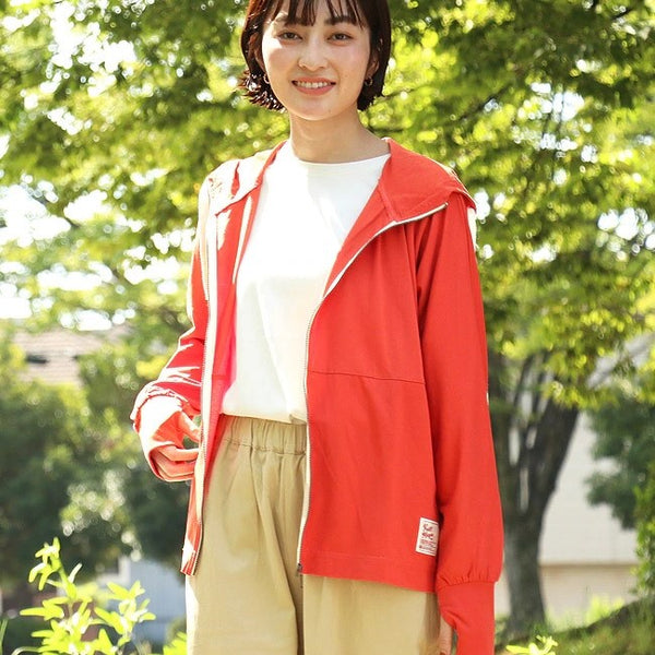 KRIFF MAYER ( クリフメイヤー ) 冷涼UVカットドルマンパーカー | LADYS | W2547814 | レディース | パーカー | 羽織り | 夏 | アウトドア | 日焼け防止 | 紫外線対策 | 接触冷感 | キャンプ | フェス | 体型カバー | くりふめいやー