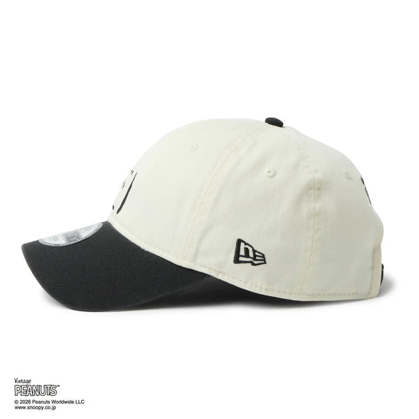 NEW ERA ( ニューエラ ) 9TWENTY Vintage PEANUTS ピーナッツ 2-Tone | 帽子 | キャップ | スヌーピー | 可愛い | プレゼント | ギフト | お出かけ | UVカット | 日よけ | 暑さ対策 | お出かけ | レジャー | アウトドア | 14865366 | 14865367 | にゅーえら