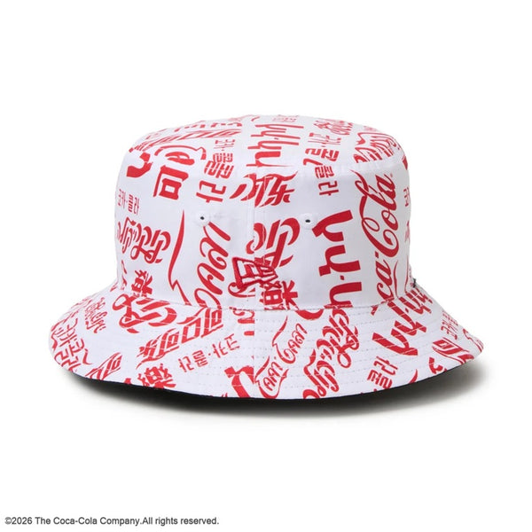NEW ERA ( ニューエラ ) バケット01 リバーシブル Coca-Cola コカ･コーラ ブラック リバーシブル Coca-Cola コカコーラ バケットハット リバーシブルバケットハット 帽子 ハット 黒 ロゴ 15154783