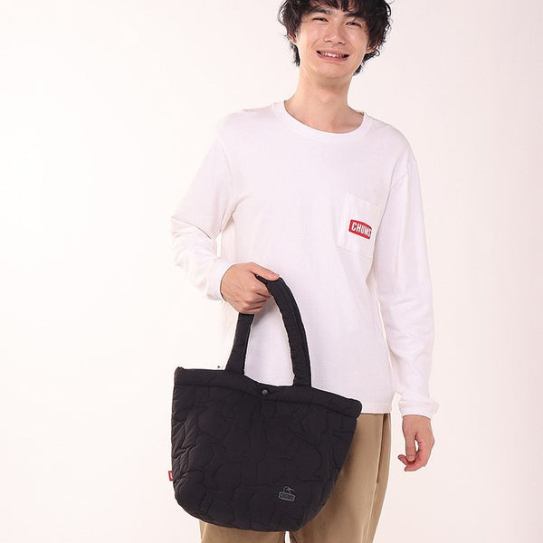 CHUMS ( チャムス ) ブービーステッチトートバッグ | トートバッグ | バッグ | カバン | かばん | シンプル | アウトドア | お出かけ | キャンプ | レジャー | キルティング | 軽い | 軽量 | カジュアル | 約10L | CH60-4039 | ちゃむす