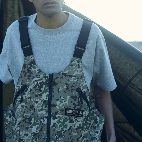 GRIP SWANY ( グリップスワニー ) 【 GSMCT-121 】 TRAVELING BEAR TEE | 半袖Tシャツ | 半袖 | Tシャツ | シンプル | コットン | プリントT | アパレル | レジャー | お出かけ | アウトドア | キャンプ | ぐりっぷすわにー
