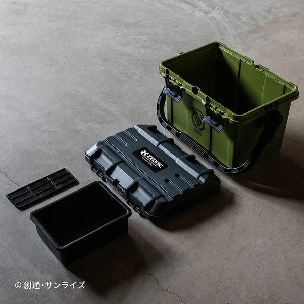 機動戦士ガンダム ツールボックス17L ジオン公国軍モデル | G-102 | シャア専用モデル | G-101 | タフ | 頑丈 | ハードボックス | フタ | 取り外し | 両側開閉 | スタッキング | 車 | 収納 | 収納ボックス