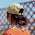 DOD ( ディーオーディー ) ウサロゴキャップ M HT033 ローキャップ ベースボールキャップ 帽子 コットン100% ウォッシュ加工 サイズ調整 UV対策 日よけ キャンプ アウトドア フェス 旅行 通勤 通学 メンズ レディース 親子コーデ