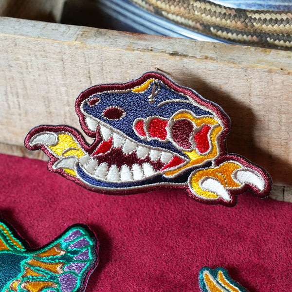 DULTON ( ダルトン ) DINOSAUR WAPPEN ダイナソー ワッペン | 恐竜 | バッグ | 帽子 | 子供 | 大人 | かっこいい | ワンポイント | NBJ-0947 | だるとん