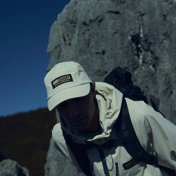 GRIP SWANY ( グリップスワニー ) 【 GSUA-158 】 ADVENTURE CAP | 帽子 | キャップ | シンプル | ロゴ | アクセント | サイズ調整 | アウトドア | レジャー | キャンプ | 撥水 | 軽量 | 軽い | バックル | オシャレ | ぐりっぷすわにー