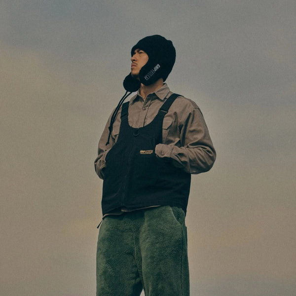GRIP SWANY ( グリップスワニー ) NEW ERA KNIT TRAPPER ニューエラ 帽子 ニット帽 ニット ニット帽子 コラボ おしゃれ 秋冬 ニットキャップ メンズ レディース ユニセックス シンプル デイリー